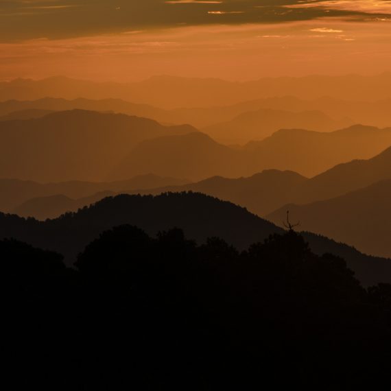 Atardecer desde el Nevado de Toluca