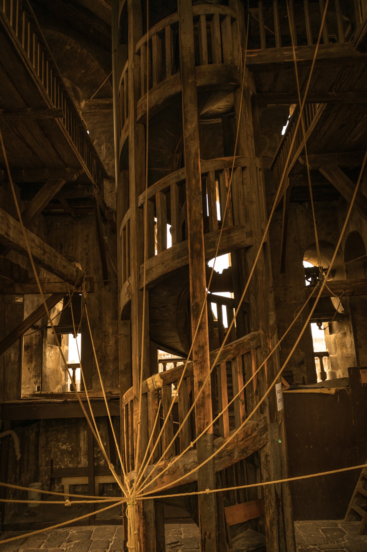 Escaleras de Madera, Campanario Catedral Metropilitana CDMX